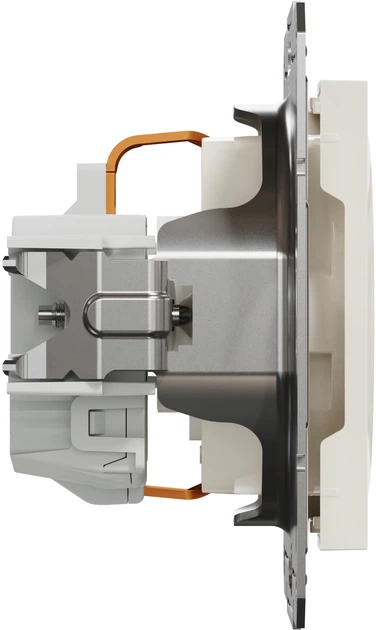 Розетка з заземленням та шторками без рамки Schneider Electric Asfora Кремовий EPH2970223 - Фото 3 Розетка з заземленням та шторками без рамки Schneider Electric Asfora Кремовий EPH2970223 - изображение 3