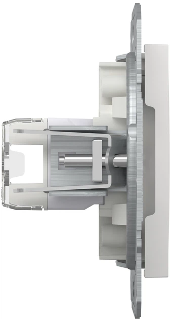 Розетка RJ45 Тип UTP категорія 5E Schneider Electric Asfora Білий без рамки EPH4370121 - изображение 3