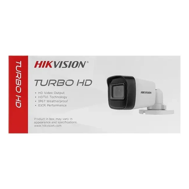 Turbo HD відеокамера Hikvision DS-2CE16H0T-ITF(С) 2.8мм 5 Мп Білий (12162) - изображение 5