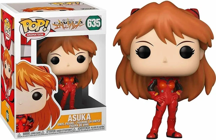 Фигурка Funko Pop Фанко Поп Евангелион Аска Лэнгли Сорью Evangelion Asuka Langly 10 см Anime Е A 635 Код: Anim - изображение 2