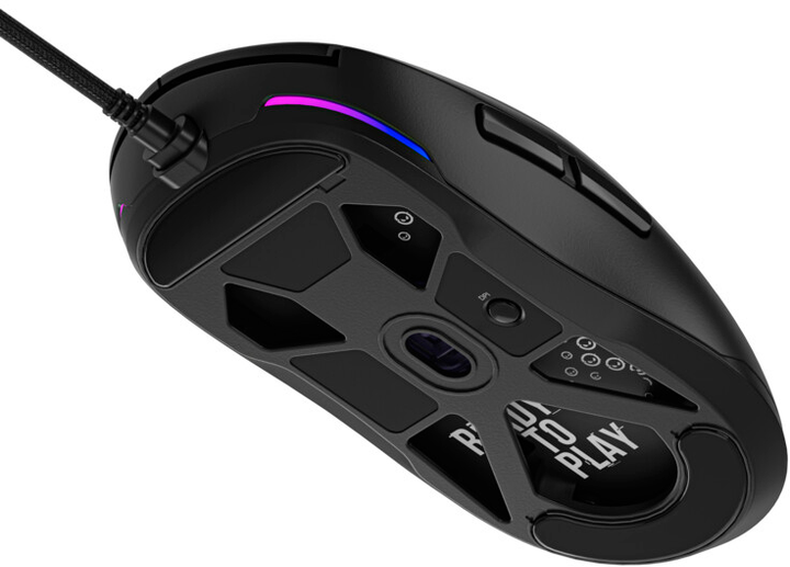 Миша Lorgar MSA10 Ultralight Wired Gaming USB Black (LRG-MSA10-BK) - зображення 8