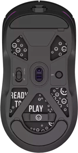 Mysz Lorgar MSA10W Wireless Gaming Black (LRG-MSA10W-BK) - obraz 7