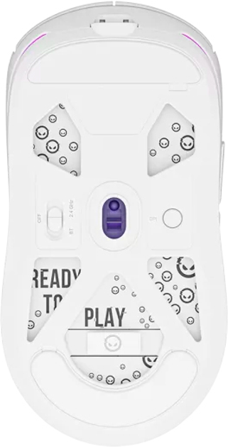 Mysz Lorgar MSA10W Wireless Gaming White (LRG-MSA10W-WH) - obraz 7