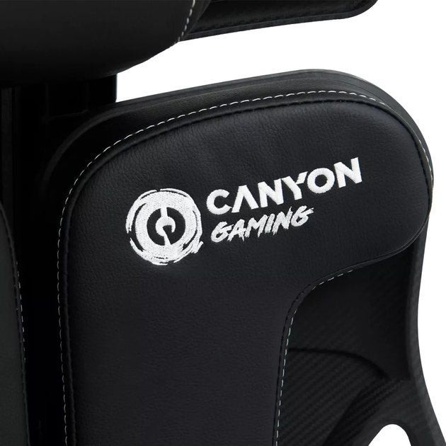 Fotel gamingowy Canyon Morphos ABCH01 Black (CNS-ABCH01BW) - obraz 7