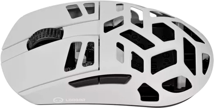 Миша Lorgar Elite MSE90W Wireless/Bluetooth Gaming Mouse White (LRG-MSE90W-WH) - зображення 3