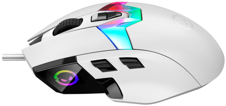 Mysz Lorgar MSP80 Wired Gaming Mouse Pro USB White (LRG-MSP80-WH) - obraz 6