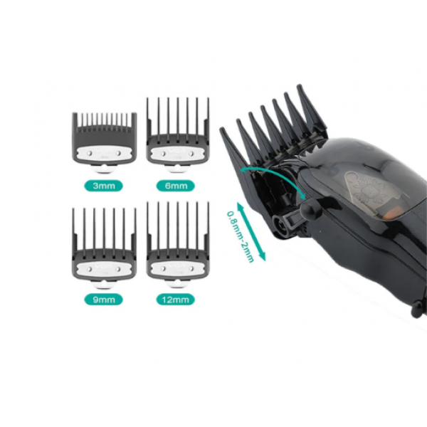 Машинка для стрижки с подставкой VGR Professional Black ( V - 653 ) - изображение 5