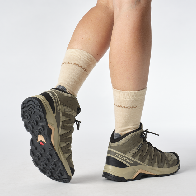 Женские демисезонные ботинки низкие для туризма с Gore-Tex Salomon X-Adventure Recon Mid Gtx W L47815200 36.5 (6US/4UK) 22.5 см Dsrtan (195751935876) - Фото 8 Женские демисезонные ботинки низкие для туризма с Gore-Tex Salomon X-Adventure Recon Mid Gtx W L47815200 36.5 (6US/4UK) 22.5 см Dsrtan (195751935876) - изображение 8