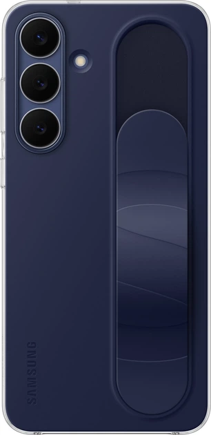 Etui plecki Samsung Standing Grip Case do Samsung Galaxy S25 FE Dark Blue (EF-GS731CNEGWW) - obraz 2