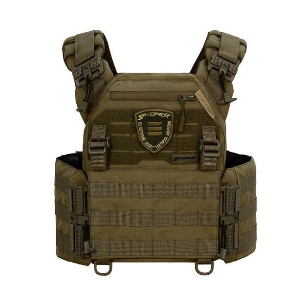 Плитоноска Warmor Gen.3 Pro с системой быстрого сброса. Molle. Цвет Олива - изображение 2