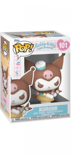 Фигурка Funko Pop Хеллоу Китти Куроми Hello Kitty Kuromi 10 см (A93F1E6B83D3) - изображение 3