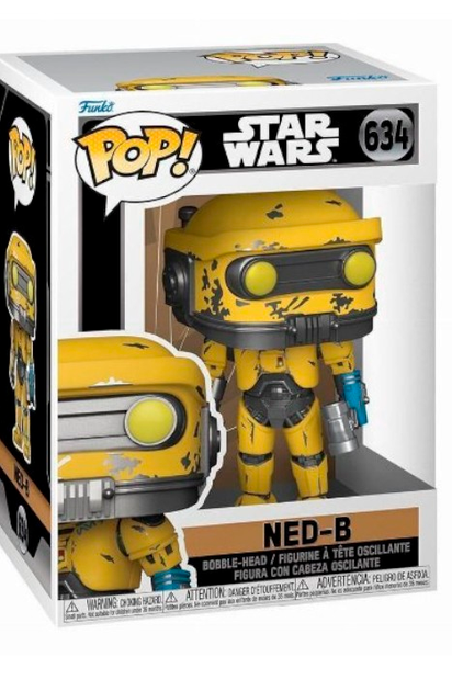 Фигурка Funko Pop Фанко Поп Obi-Wan Kenobi Ned-B Оби-Ван Кеноби Нед Star Wars Звёздные войны 10см (9AF776E9C0C7) - Фото 3 Фигурка Funko Pop Фанко Поп Obi-Wan Kenobi Ned-B Оби-Ван Кеноби Нед Star Wars Звёздные войны 10см (9AF776E9C0C7) - изображение 3