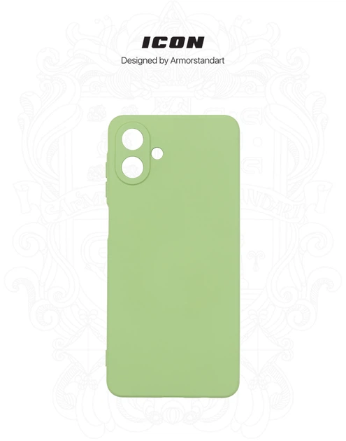 Чехол ArmorStandart ICON для Samsung A07 4G Camera cover Green (ARM86773) - изображение 3