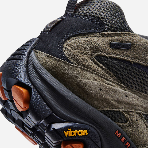Buty trekkingowe męskie z Gore-tex Merrell Moab 3 Mid GTX J035791 44.5 (10UK) 28.5 cm Oliwkowe (194713933929) - obraz 6