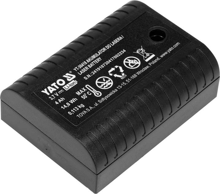 Akumulator YATO do lasera samopoziomującego YT-30417 4000 mAh (YT-30418) - obraz 1