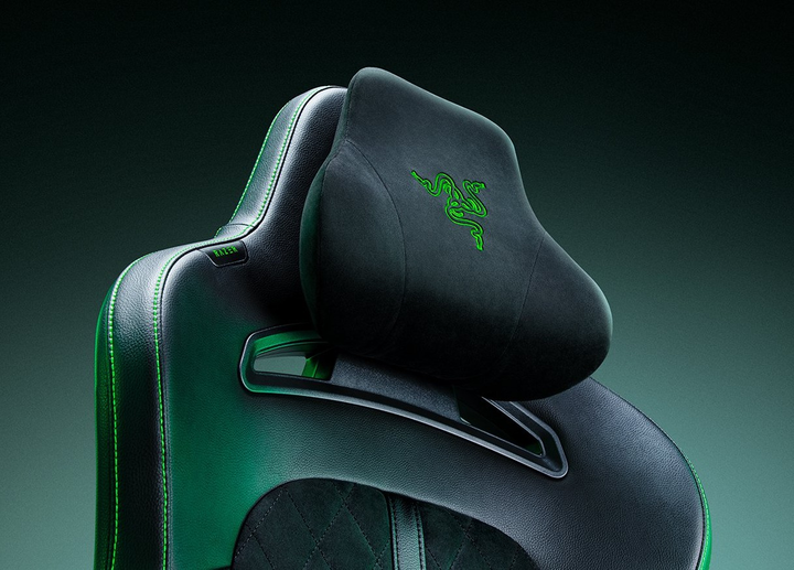 Fotel gamingowy Razer Enki Pro Black-Green (RZ38-03710100-R3G1) - obraz 5