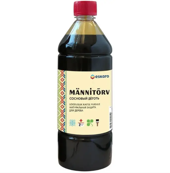 Деготь сосновый ESKARO MANNITORV натуральный 1 л - Фото 2 Деготь сосновый ESKARO MANNITORV натуральный 1 л - изображение 2