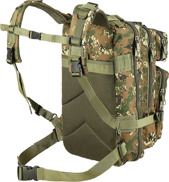 Туристичний рюкзак Nils Camp CBT7204 Solid Defender Зелений (5907695597318) - зображення 3
