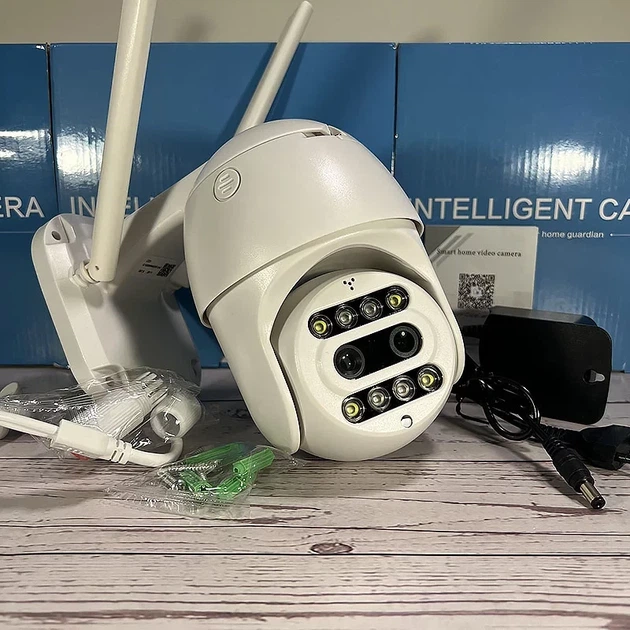 Поворотная PTZ камера наблюдения CF26 Wi Fi уличная с объективами 4 мм и 12 мм Full HD 2 Мп - Фото 7 Поворотная PTZ камера наблюдения CF26 Wi Fi уличная с объективами 4 мм и 12 мм Full HD 2 Мп - изображение 7