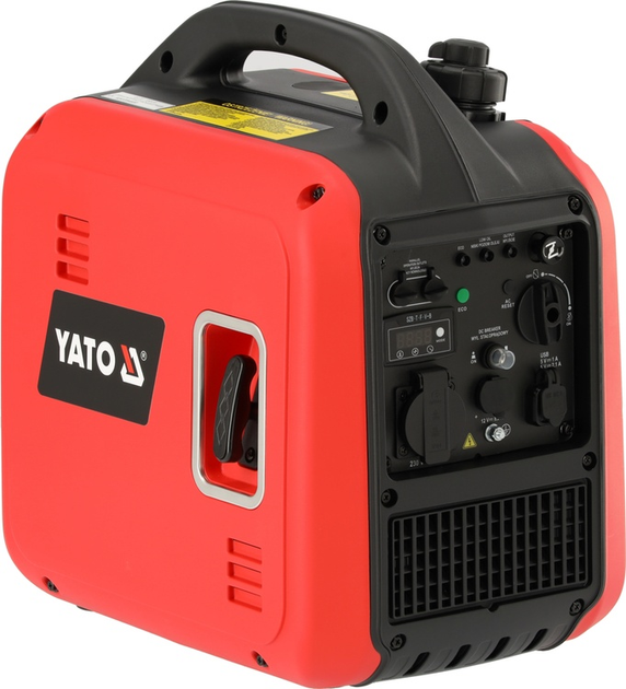 Generator inwerterowy benzynowy YATO 2000 W 230 V 4 l (YT-854837) - obraz 1