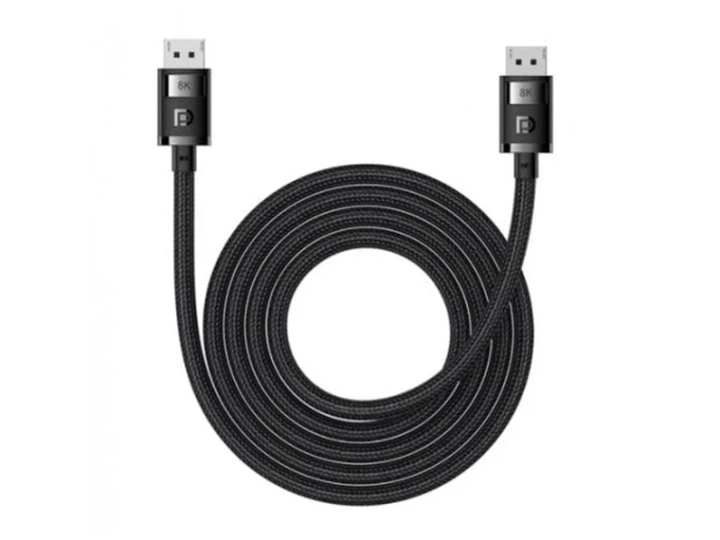 Кабель BASEUS High Definition Series DP to DP 8K (3m) Black (B00633706111-03) - изображение 3