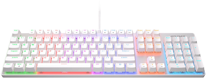 Klawiatura przewodowa Cougar Ultimus EX RGB USB White (CGR-WM1MW-ULE) - obraz 2