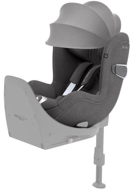 Fotelik samochodowy Cybex Sirona T i-size 61-105 cm Grey (4063846405121) - obraz 2