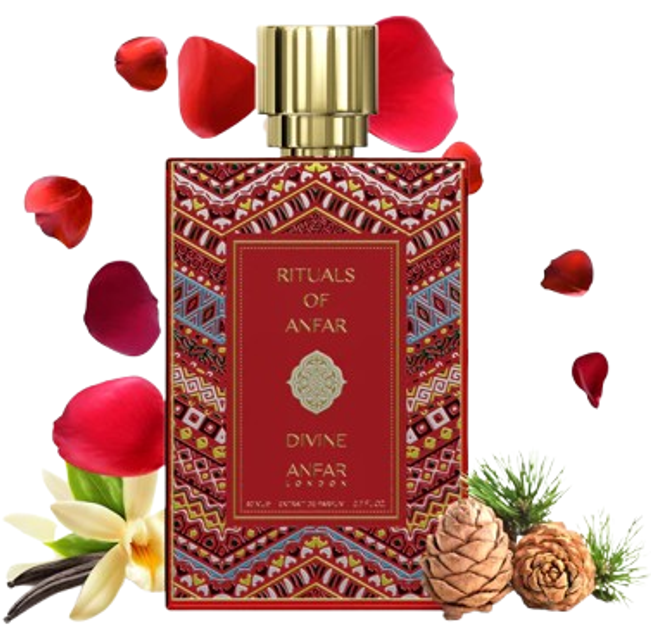 Woda perfumowana dsmska Anfar London Rituals Divine 80 ml (6292257641332) - obraz 3