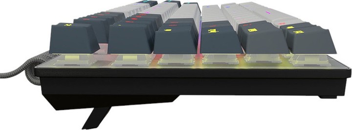 Klawiatura przewodowa Lorgar Azar 514 TKL RGB USB White (LRG-GK514TKL-WH-US) - obraz 5