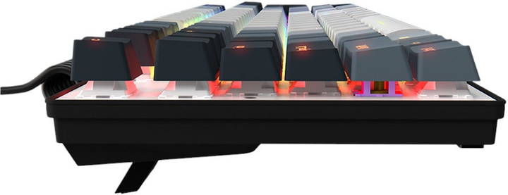 Klawiatura przewodowa Lorgar Azar 514 RGB USB White (LRG-GK514W-US) - obraz 5