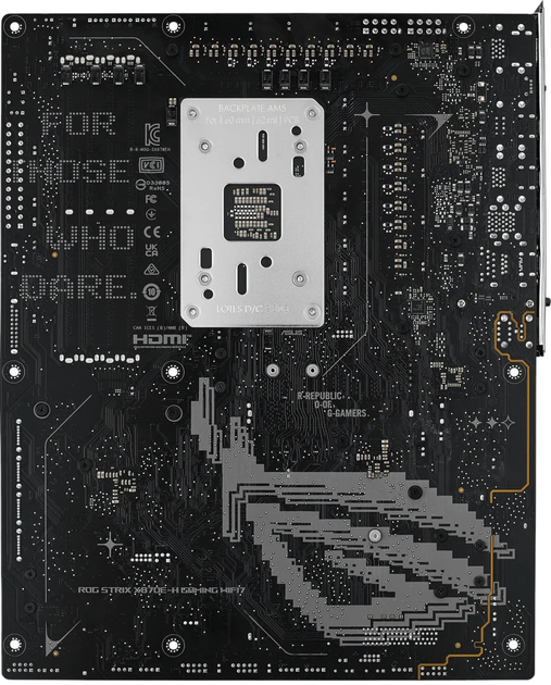 Материнська плата ASUS ROG STRIX X870E-H GAMING WIFI (sAM5, AMD X870E, PCI-Ex16) - зображення 2