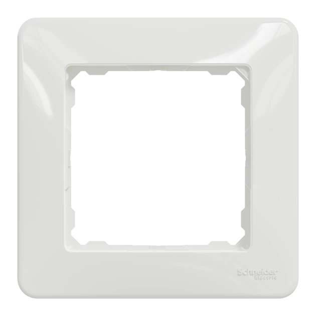 Рамка Schneider Electric Sedna Design одноместная белая SDD311801 - изображение 4