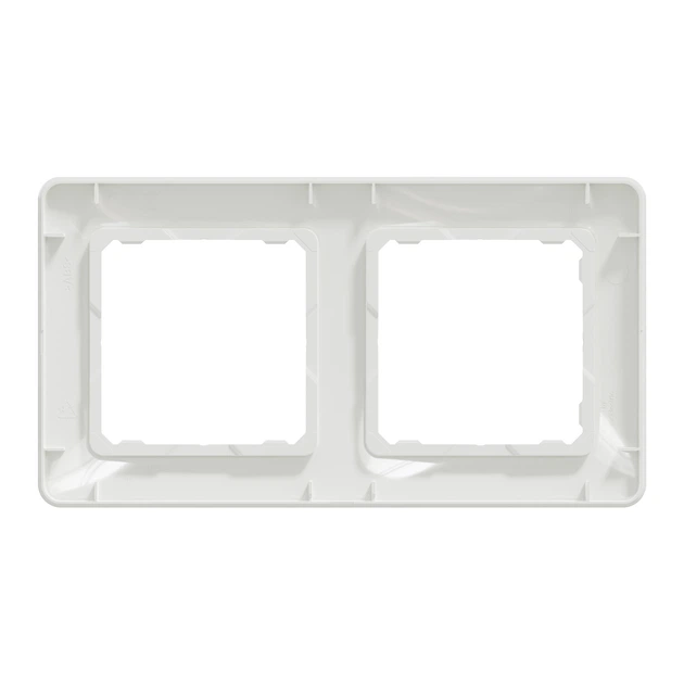 Рамка Schneider Electric Sedna Design двухместная белая SDD311802 - изображение 6