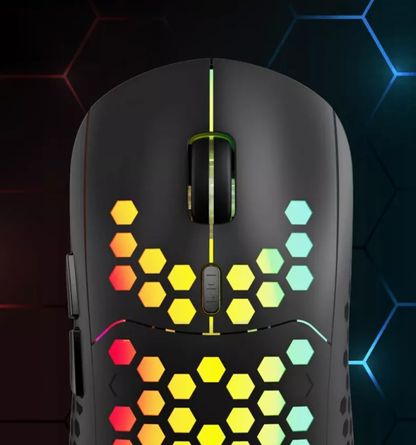 Мышь Canyon Haster GMW-18 Gaming Wireless Black (CND-SGMW18) - Фото 6 Мышь Canyon Haster GMW-18 Gaming Wireless Black (CND-SGMW18) - изображение 6
