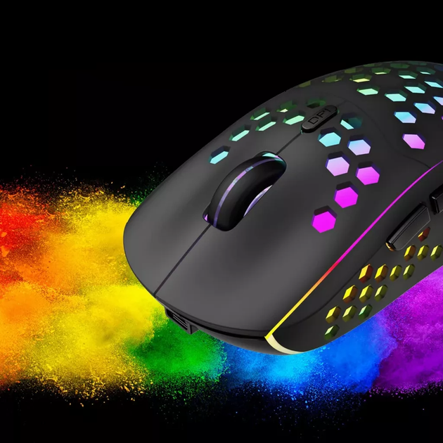 Мышь Canyon Haster GMW-18 Gaming Wireless Black (CND-SGMW18) - Фото 7 Мышь Canyon Haster GMW-18 Gaming Wireless Black (CND-SGMW18) - изображение 7