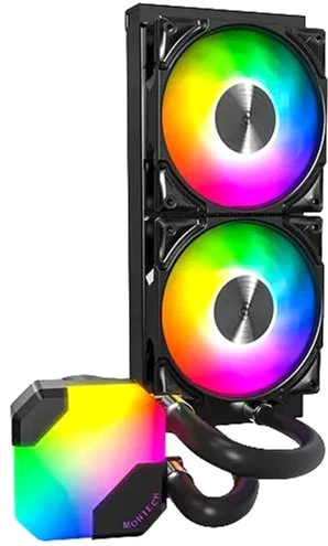 Chłodzenie wodne Montech HyperFlow ARGB 240 Black (HYPERFLOW ARGB 240 (B)) - obraz 2