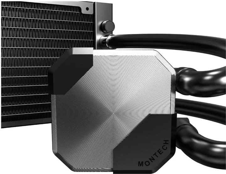 Chłodzenie wodne Montech HyperFlow Silent 240 Black (HYPERFLOW SILENT 240 (B)) - obraz 2