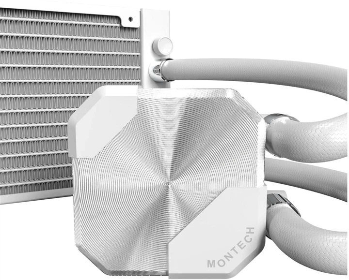 Chłodzenie wodne Montech HyperFlow Silent 240 White (HYPERFLOW SILENT 240 (W)) - obraz 5