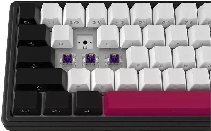 Klawiatura bezprzewodowa Lorgar RGB USB/Wireless Black (LRG-KBP70MW-BK-US) - obraz 8