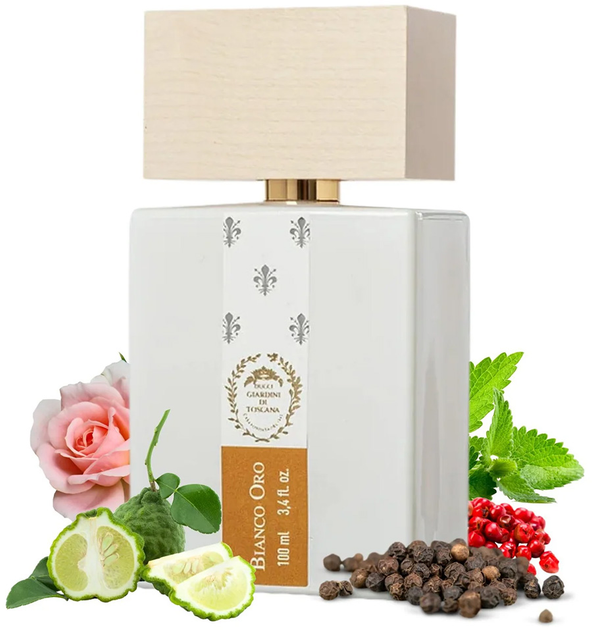 Woda perfumowana unisex Giardini Di Toscana Bianco Oro 100 ml (8057509460035) - obraz 3