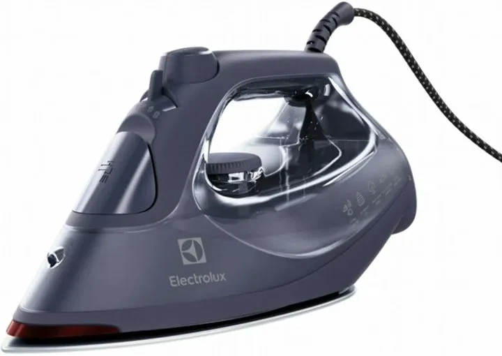 Праска Electrolux, 2500Вт, 330мл, паровий удар 200гр, керамічна підошва, блакитний (00113361) - Фото 1 Праска Electrolux, 2500Вт, 330мл, паровий удар 200гр, керамічна підошва, блакитний (00113361) - изображение 1