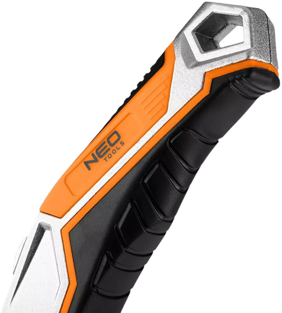 Ніж з трапецієподібним лезом NEO Tools 1+5 лез 63-706 (5907558472325) - зображення 4