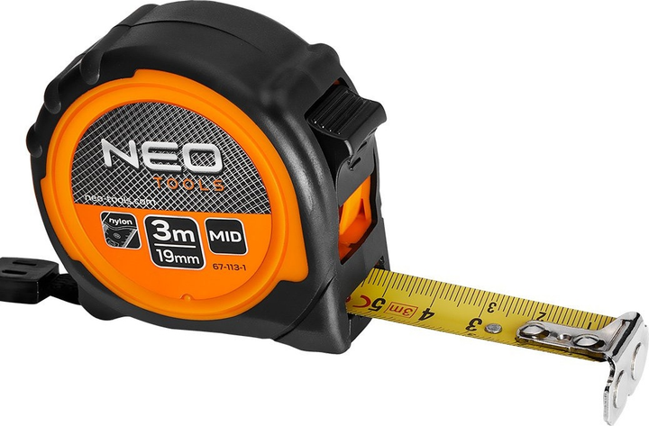 Рулетка NEO Tools сталева 3 м x 19 мм 67-113-1 (5907558495225) - зображення 3