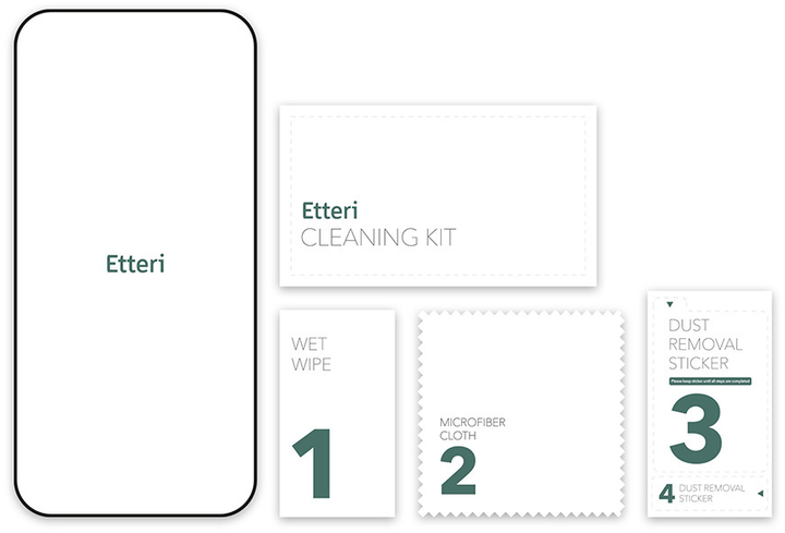 Szkło hartowane Etteri 9D Full Glue Premium do Apple iPhone 16 Pro Black (5907457798847) - obraz 3