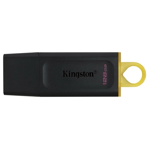 Флэш-накопитель Kingston DT Exodia 128GB USB 3.2 Black/Yellow (DTX/128GB) - Фото 1 Флэш-накопитель Kingston DT Exodia 128GB USB 3.2 Black/Yellow (DTX/128GB) - изображение 1