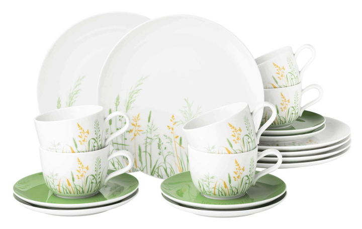 Набір для кави Seltman Wieden Meadow Grasses Green на 6 осіб (4052212127477) - зображення 1