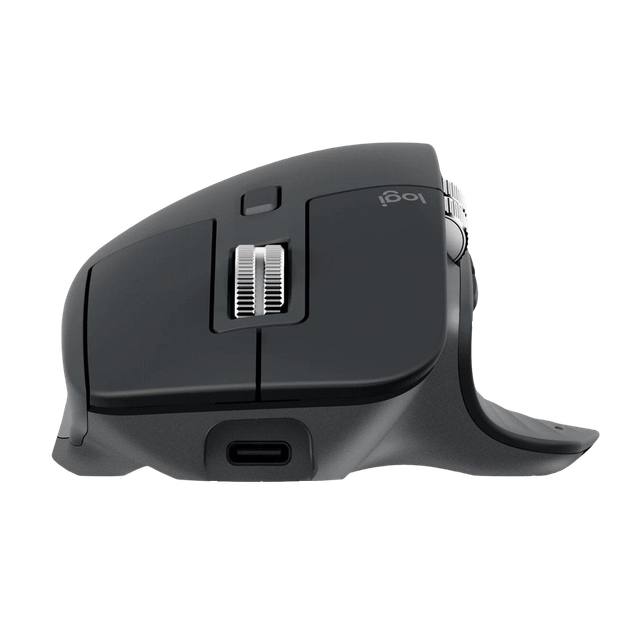 Мышь беспроводная Logitech MX Master 3S 8000 DPI (910-006559) черная - изображение 4
