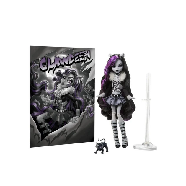 Кукла Monster High Reel Drama Clawdeen Wolf HKN28 – игрушки с