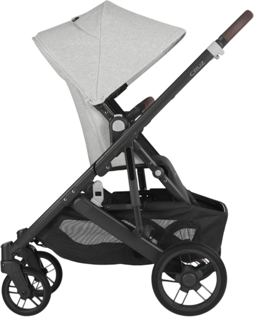 Универсальная коляска 2 в 1 UPPAbaby Cruz V2 Anthony White and grey chenille / Carbon Frame (810030096443) - изображение 18