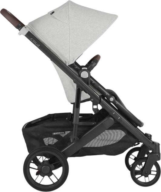 Универсальная коляска 2 в 1 UPPAbaby Cruz V2 Anthony White and grey chenille / Carbon Frame (810030096443) - изображение 19